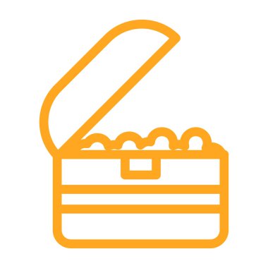 Yemek serisi tarzı sepet.