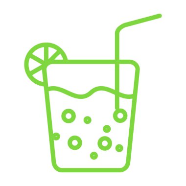 vektör kokteyl illüstrasyonu