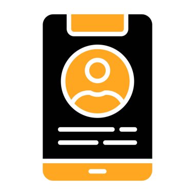 Telefon simgesi vektör illüstrasyonu