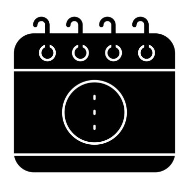 Elektrik simgesi tasarımının illüstrasyon vektörü grafiği