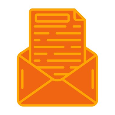 e- posta vektör illüstrasyon tasarımı içeren e- posta iletisi