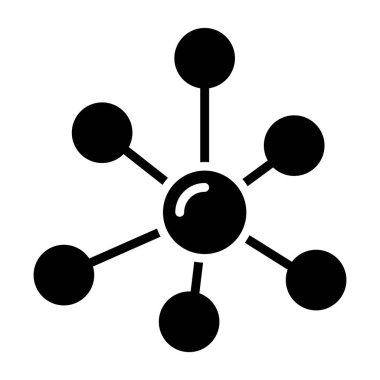 genel bağlantı simgesi, vektör illüstrasyonu