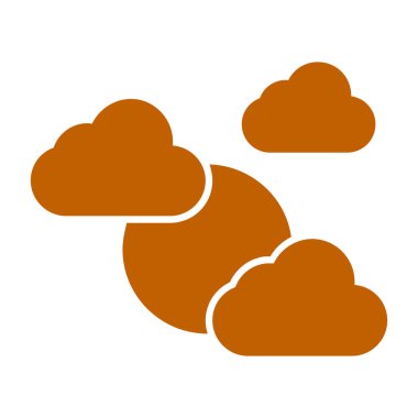 Bulut hesaplama simgesi. vektör illüstrasyonu