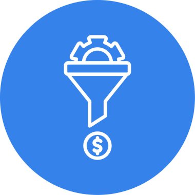 para hunisi ok simgesi, vektör illüstrasyonu, beyaz üzerine