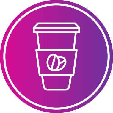 İç bakalım. Web simgesi basit illüstrasyon