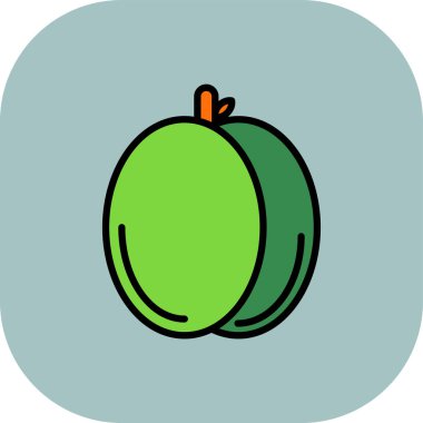 elma taze meyve izole ikon vektör illüstrasyon tasarımı