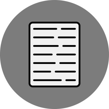 Kitap. Web simgesi basit illüstrasyon