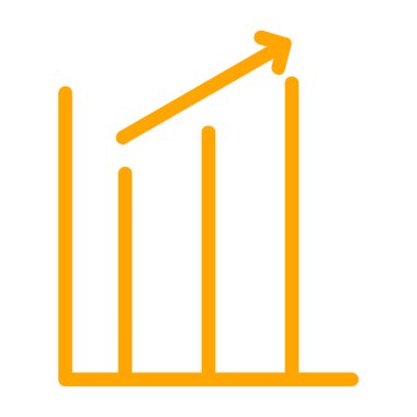 ok çizgisi vektör dizaynlı çizelge