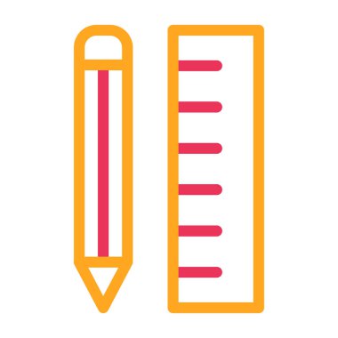 Kalem. Web simgesi basit tasarım