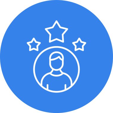 yıldız simgesi vektör illüstrasyonu