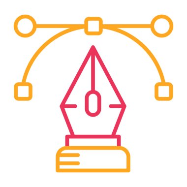 compass modern icon, vector illustration