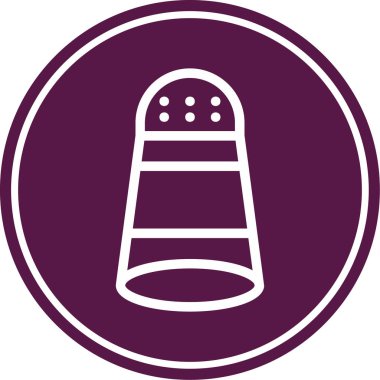 Benzersiz çan vektör çizgisi simgesi