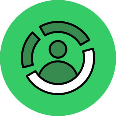 seo modern simgesinin vektör illüstrasyonu