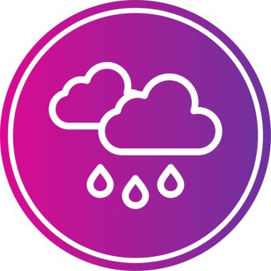 vektör Bulut simgesi illüstrasyonu