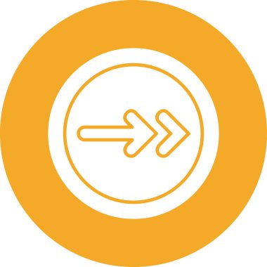 ok simgesinin vektör illüstrasyonu