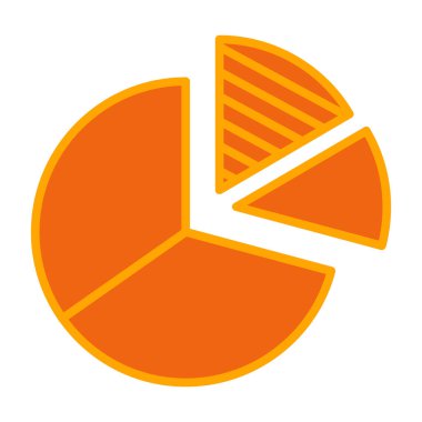 Pasta grafiği izole edilmiş simge tasarımı