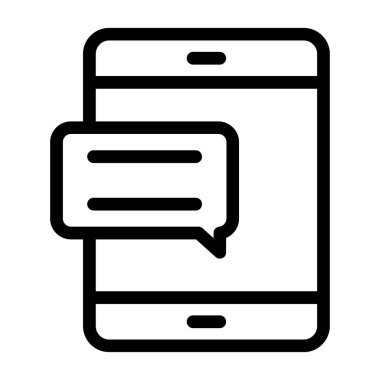 telefon simgesi, vektör illüstrasyonu