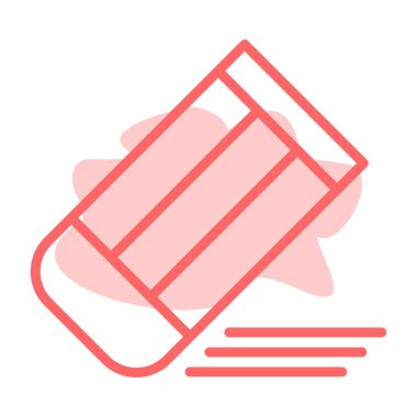 Boya Fırçası. Web simgesi basit illüstrasyon