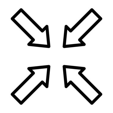 ok simgesi vektör illüstrasyonu