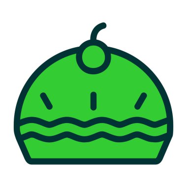 su doldurulmuş dış hat vektör simgesi dekoru