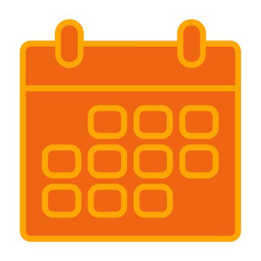 Dosya özeti biçiminde takvim tarihi olay simgesi