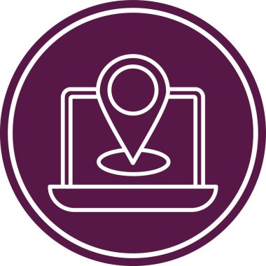 vektör bilgisayar simgesi