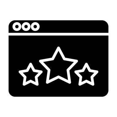 Favori simge vektör çizimi