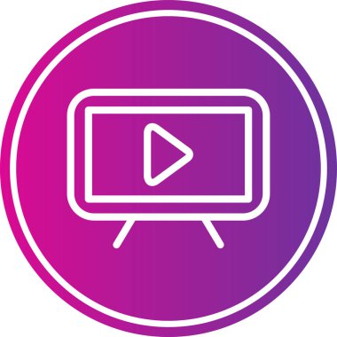 Video oynatıcı. Basit resimleme