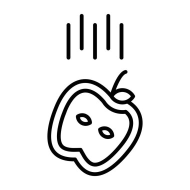 meyve simgesi, vektör illüstrasyonu