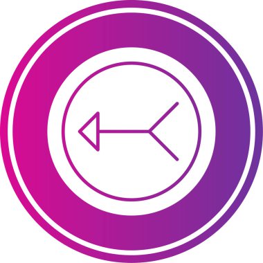 ok simgesinin vektör illüstrasyonu