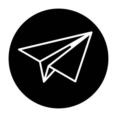 Vektör uçak simge tasarlamak