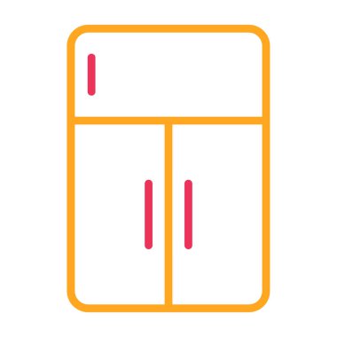 kapı simgesi vektör illüstrasyonu