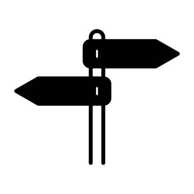 ok yönü simgesi, vektör illüstrasyonu