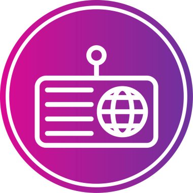 Seo simgesinin vektör illüstrasyonu