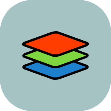 Modern b 'nin vektör illüstrasyonu eksik simgesi