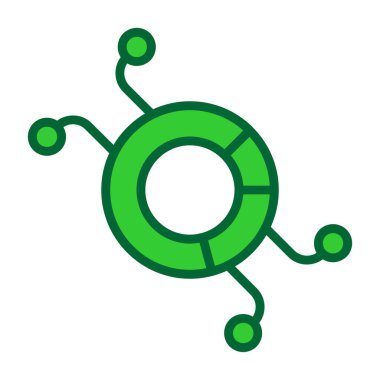 global network vector icon illustration