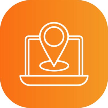 Seo simgesinin vektör illüstrasyonu