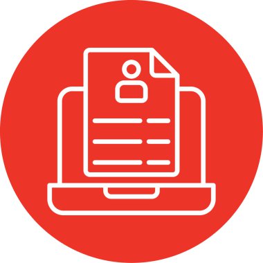 Dosya biçiminin vektör illüstrasyonu