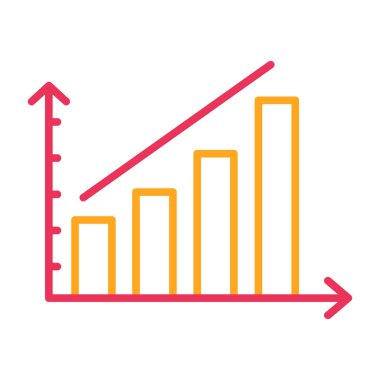 ok simgesi vektör illüstrasyonlu çizelge