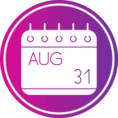 Kolayca değiştirebilen ya da düzenleyebilen takvim kabartma vektör simgesi