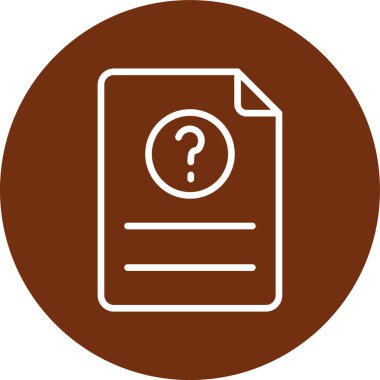 soru vektör simgesi