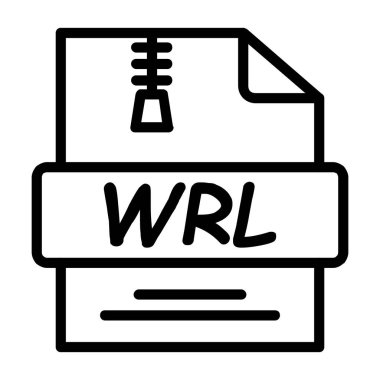 dosya adı simgesi dış hat vektörü. belge belgesi. bilgisayar