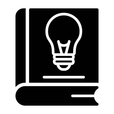 Ampul. Web simgesi basit tasarım