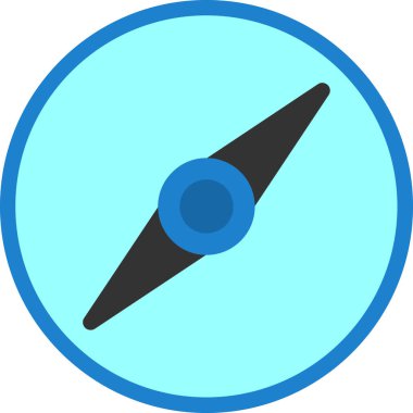 Pusula simgesi vektör resimlemesi