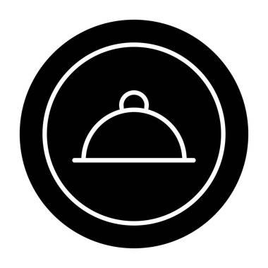 Gıda simgesinin vektör illüstrasyonu