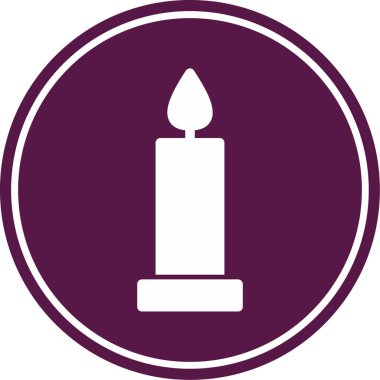 mum simgesi, vektör illüstrasyon tasarımı