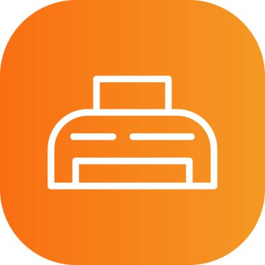 Benzersiz Tost Makinesi Vektörü Kabartma Simgesi