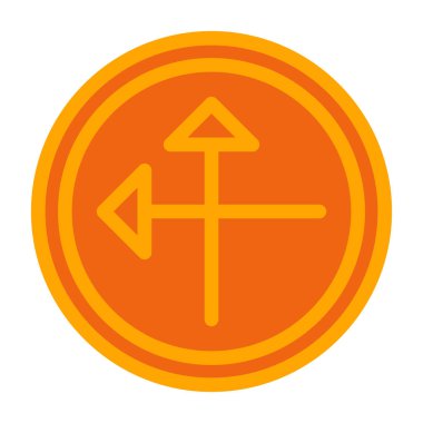 ok simgesi vektör illüstrasyonu