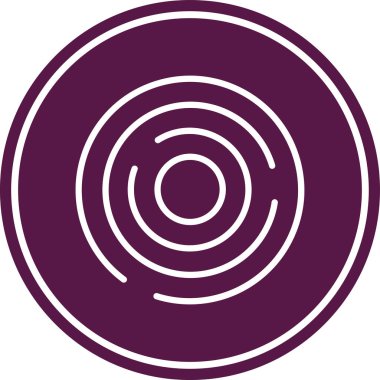 Kişisel ve ticari kullanım için vektör cd simgesi.