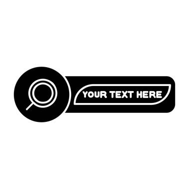 Modern araba ve bakım logosunun vektör logosu